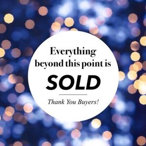 Sold below this point